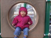 At the playground 11-11-01.